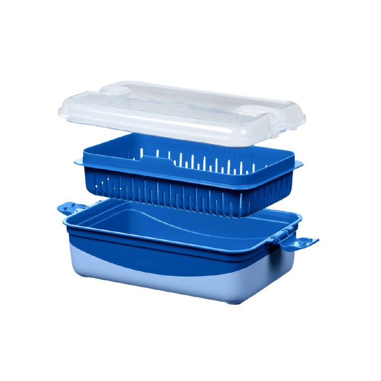 Sistema Heatables Steamer Rectangle 2.45L Assorted, , hi-res