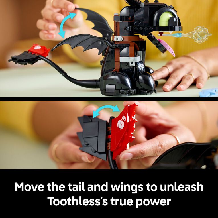 LEGO Icons How to Train Your Dragon Toothless 10375, , hi-res