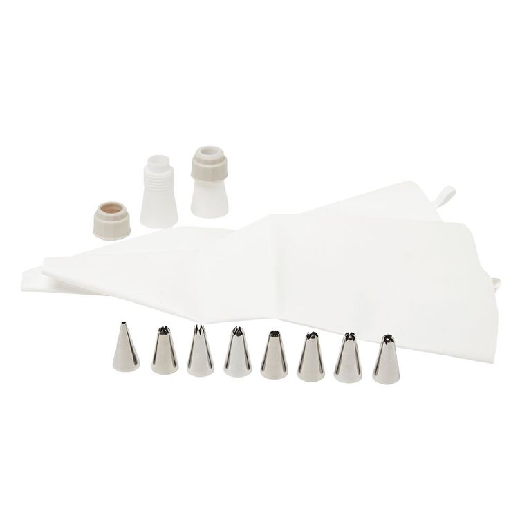 Living & Co Icing Bag Set Grey Mid, , hi-res