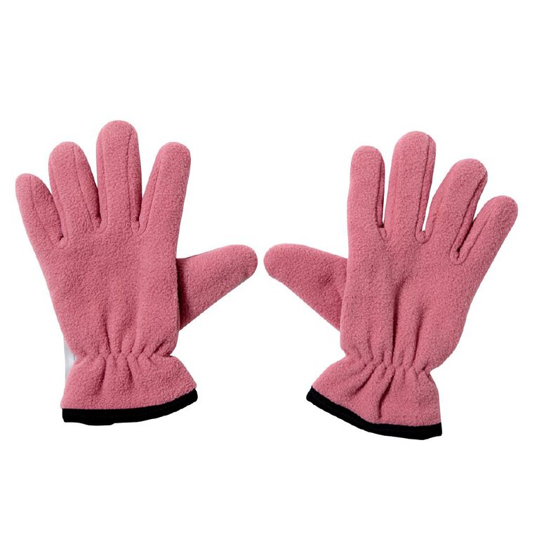 Young Original Kids' Fleece Gloves, Pink, hi-res