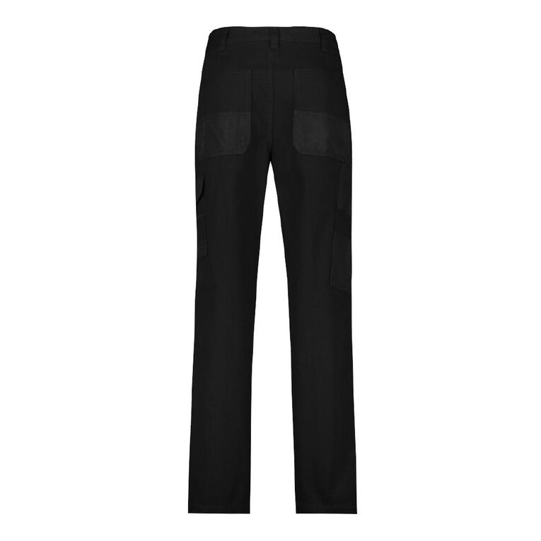 Rivet Men's Utility Pants, Black, hi-res