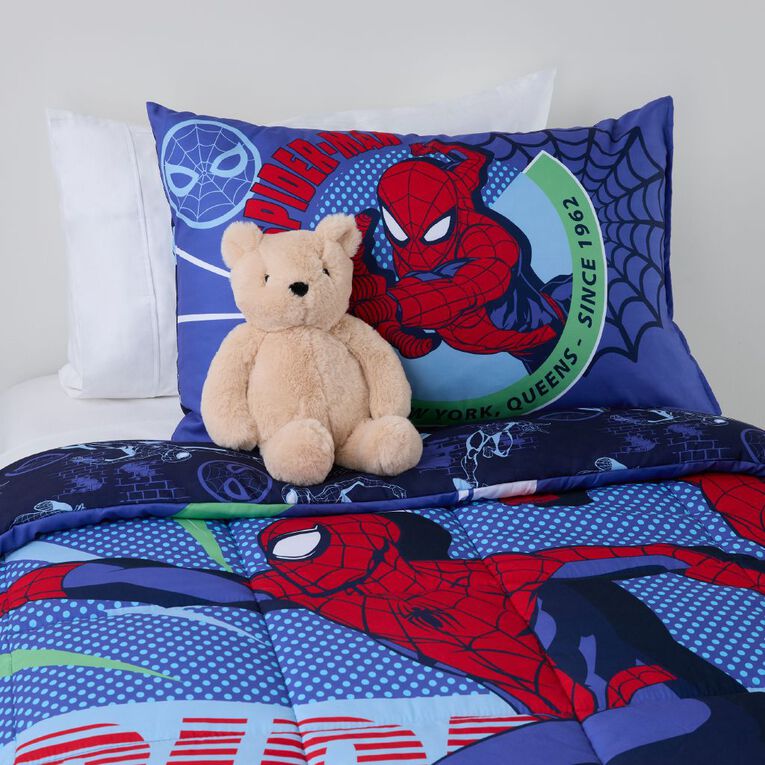 Spider-Man Comforter Set 2 Piece King Single, , hi-res