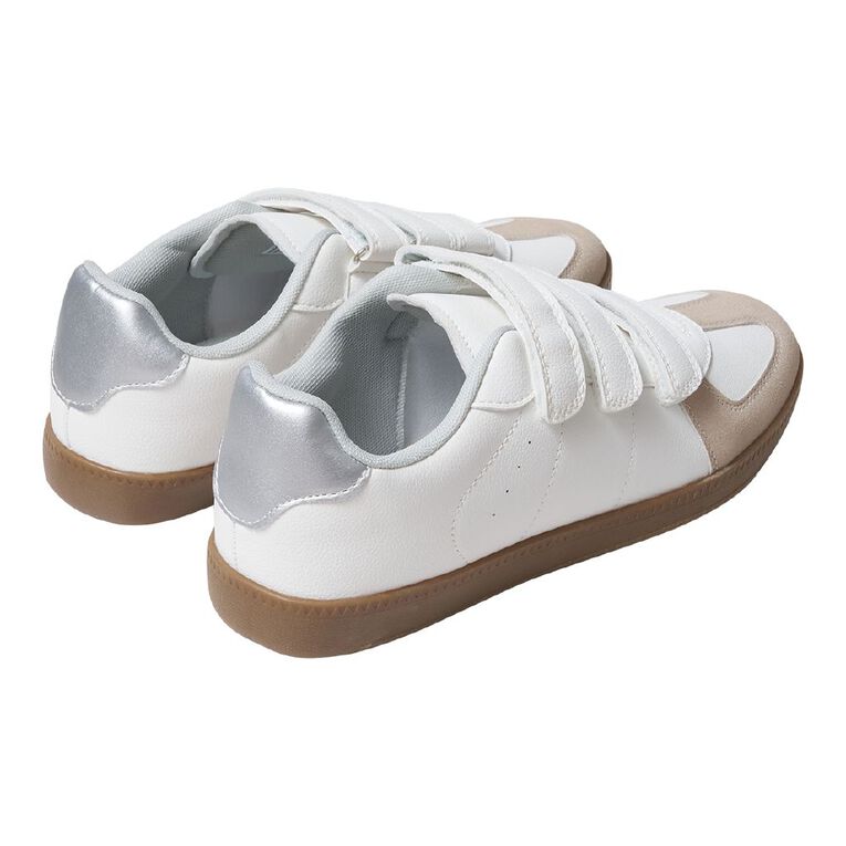 H&H Women's Women's Penny Sneakers, White, hi-res