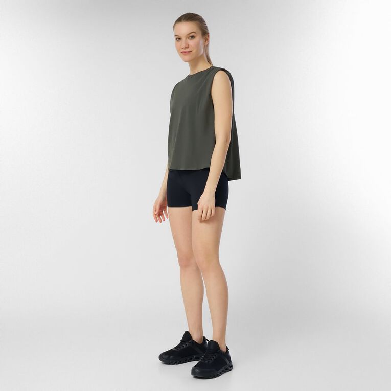 Active Intent Women's Cotton Tank, Grey Dark, hi-res