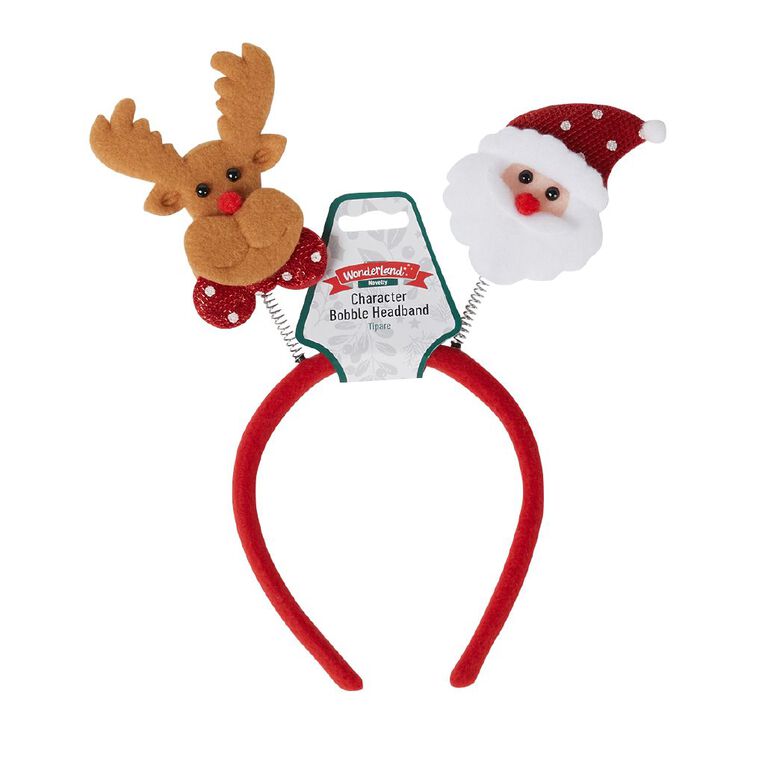 Wonderland Novelty Christmas Bobble Headband Assorted, , hi-res