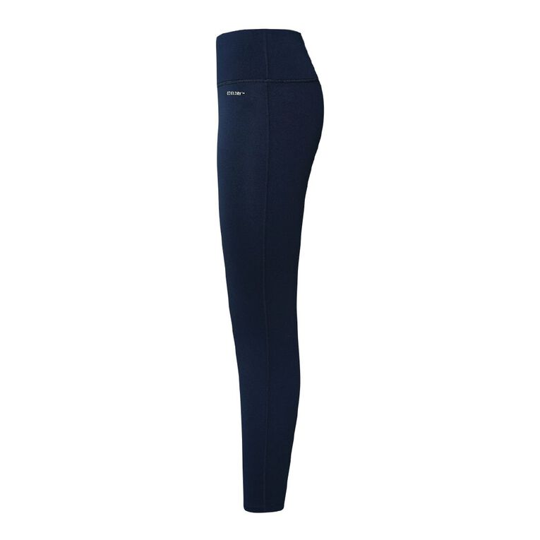 Active Intent Women's Cooldry Core Crop Leggings, Blue Dark, hi-res