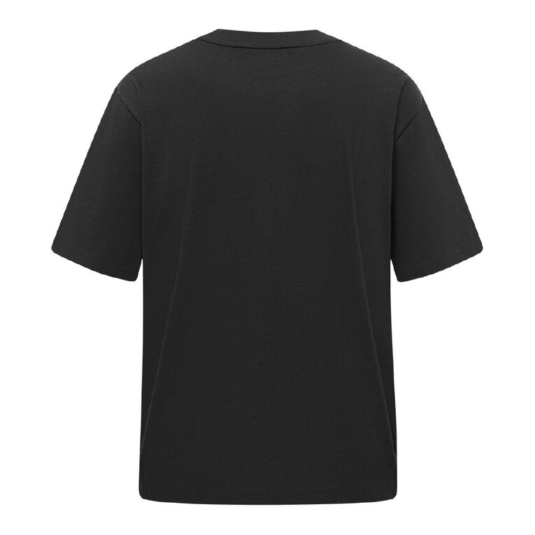 Garage Men's Heavyweight Boxy Tee, Black, hi-res