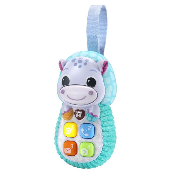 Vtech Hello Hippo Phone Blue, , hi-res