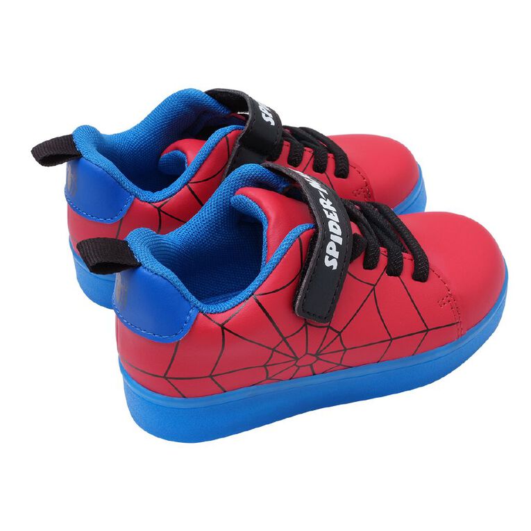 Spider-Man Junior Kids' Light-Up Shoes, Red Dark, hi-res