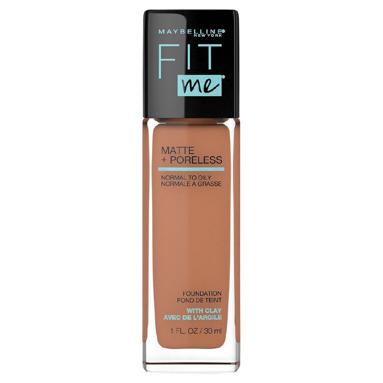 Maybelline Fit Me Foundation Matte+Pore 338 Spicy Brown, , hi-res