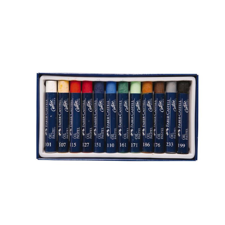 Faber-Castell Oil Pastels 12 Pack, , hi-res