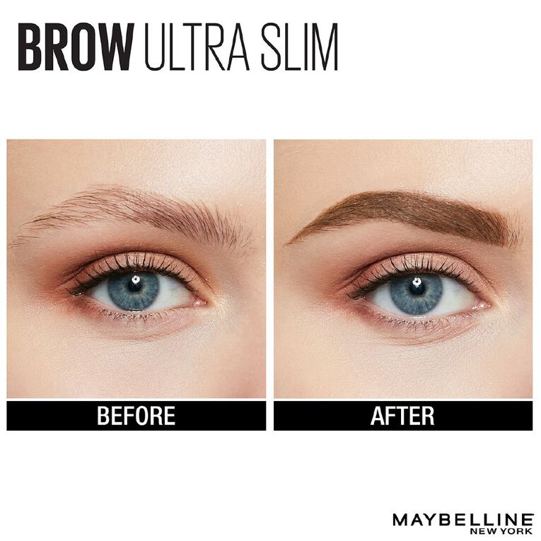 Maybelline Brow Ultra Slim Eyebrow Pencil Soft Brown, , hi-res