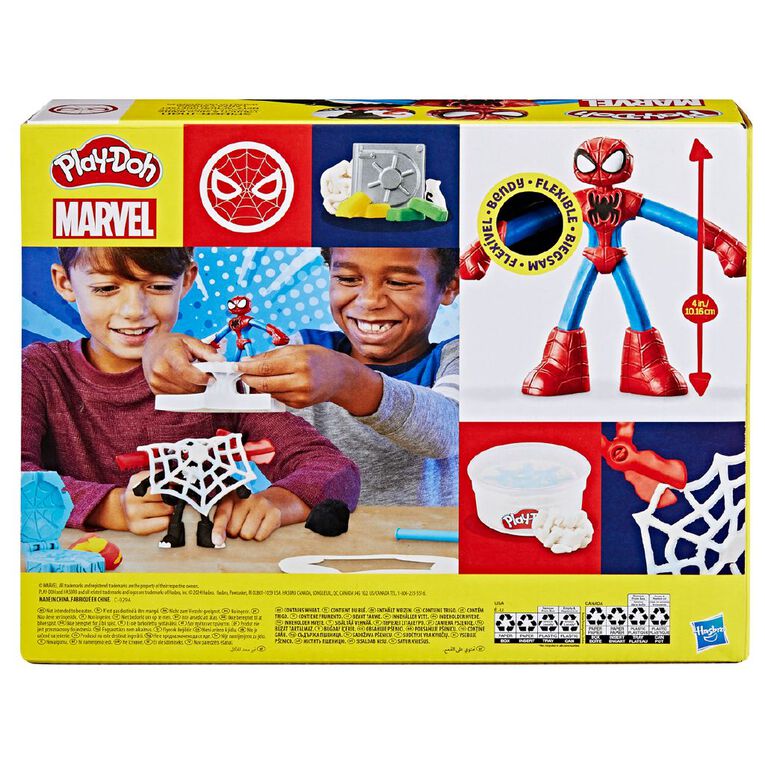 Play-Doh Spiderman Launch and Slice Battle, , hi-res
