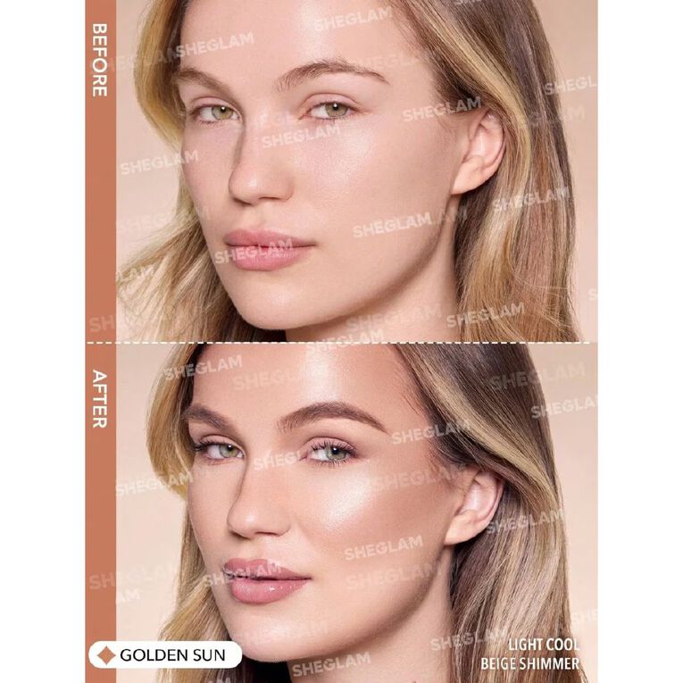 Sheglam Sun Beam Matte Liquid Bronzer GOLDEN SUN 5.2ml, , hi-res