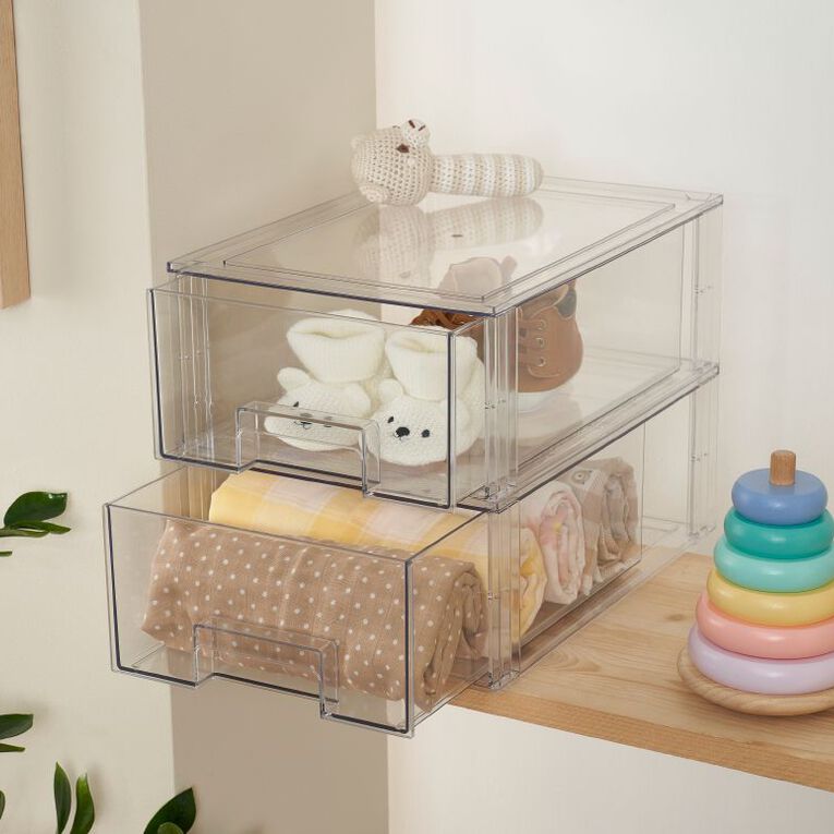 Living & Co Orion Stackable Drawer Large, , hi-res