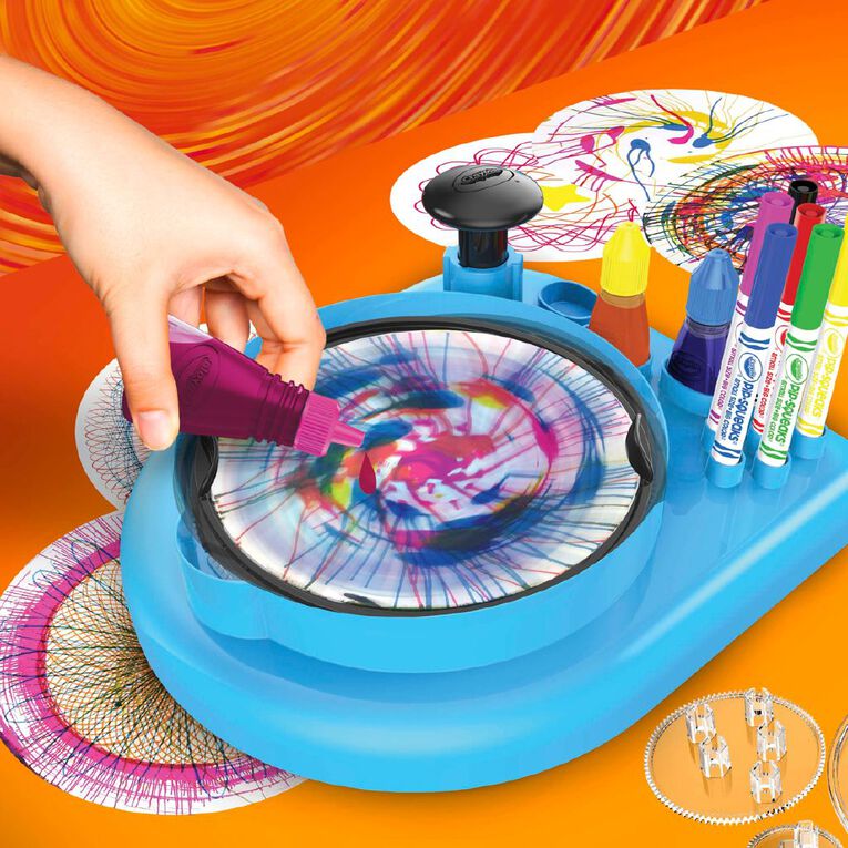 Crayola Spin n Spiral Art Station, , hi-res