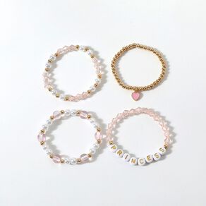 Young Original Kids' Bracelet 4 Piece Set Princess