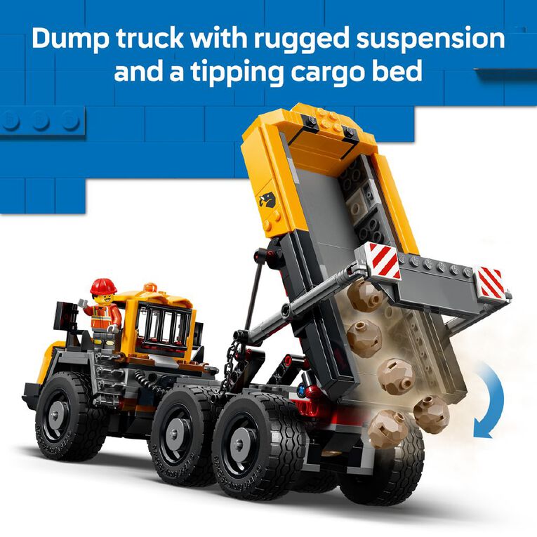 LEGO CITY Dump Truck & Front End Loader 60494, , hi-res