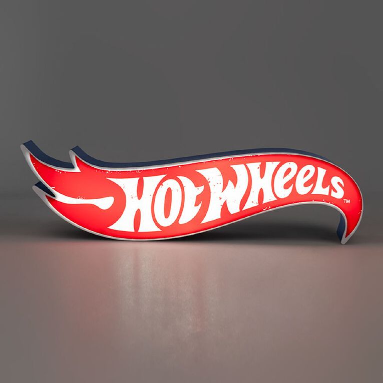 Paladone Hot Wheels Red & White Logo Light, , hi-res