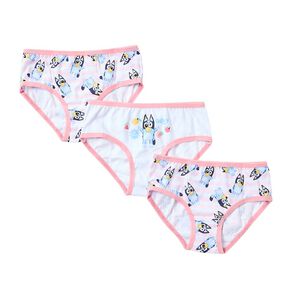 Bluey Girls' Briefs 3 Pack