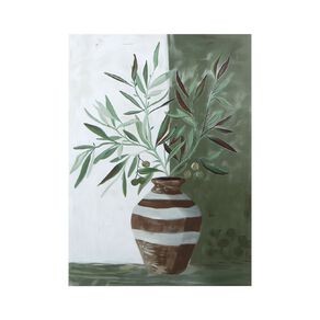 Happy Frames Wall Art Canvas Heritage Olive 97x70cm