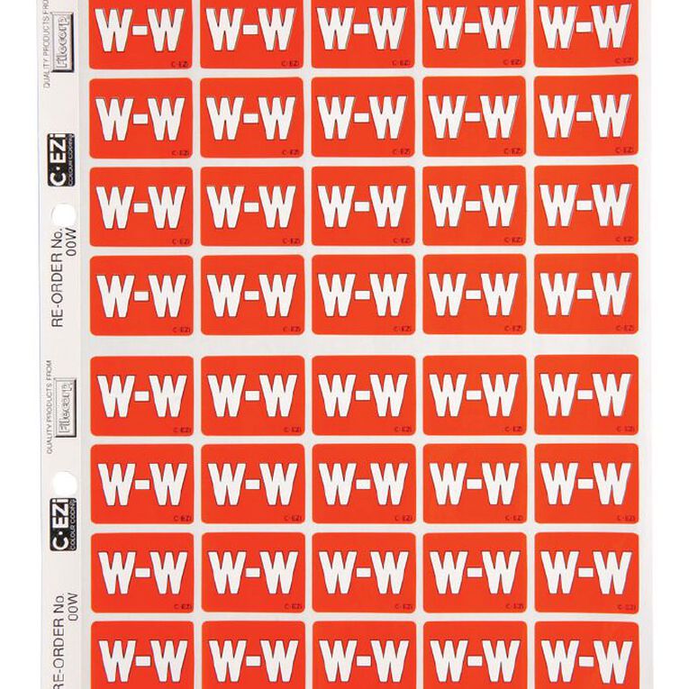 Filecorp Coloured Labels W Brown Mid, , hi-res