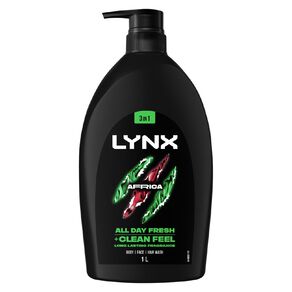 Lynx Africa Bodywash 1L