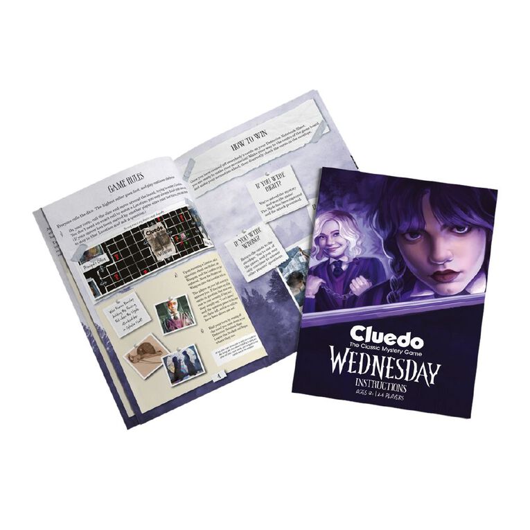 Wednesday Cluedo Game, , hi-res