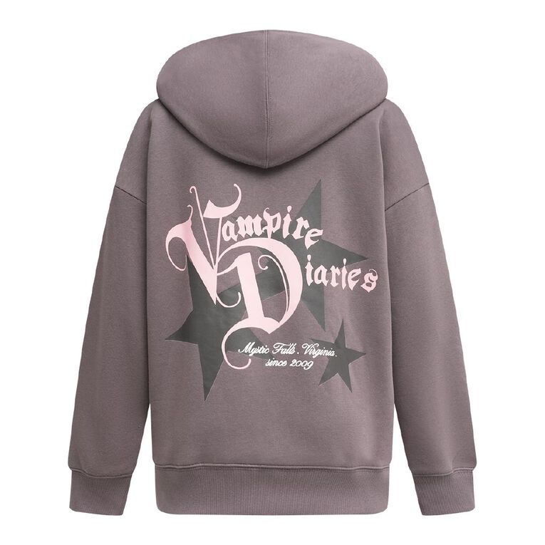 Warner Bros. Women's Vampire Diaries Sweat, Grey Mid, hi-res
