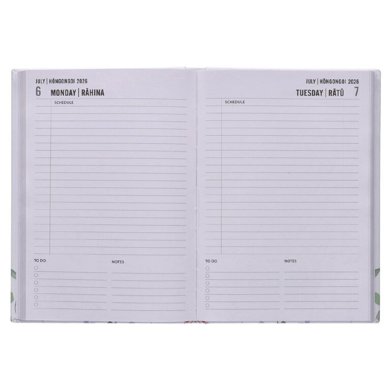 WS 2026 Diary A5 Day to Page Bloom, , hi-res