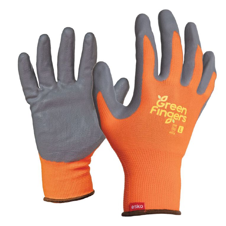 Esko Green Fingers Nitrile Coated Gardening Gloves Size 8 Medium, , hi-res