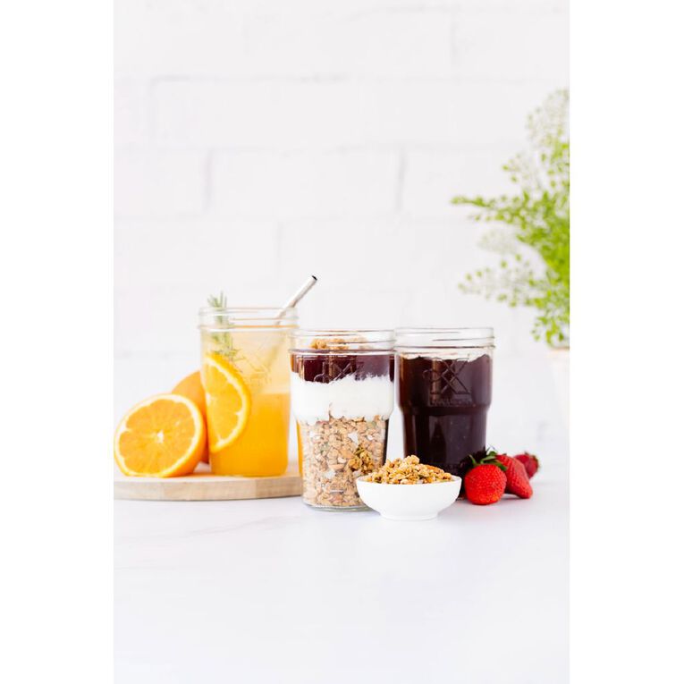 Kate's Kitchen Embossed Nesting Preserving Jar 450ml, , hi-res