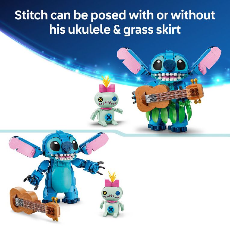 LEGO Disney Classic Stitch & Scrump 43296, , hi-res