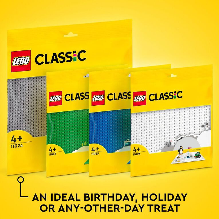 LEGO Classic Blue Baseplate 11025, , hi-res
