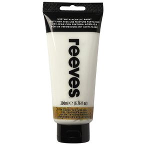 Reeves Coarse Texture Gel 200ml