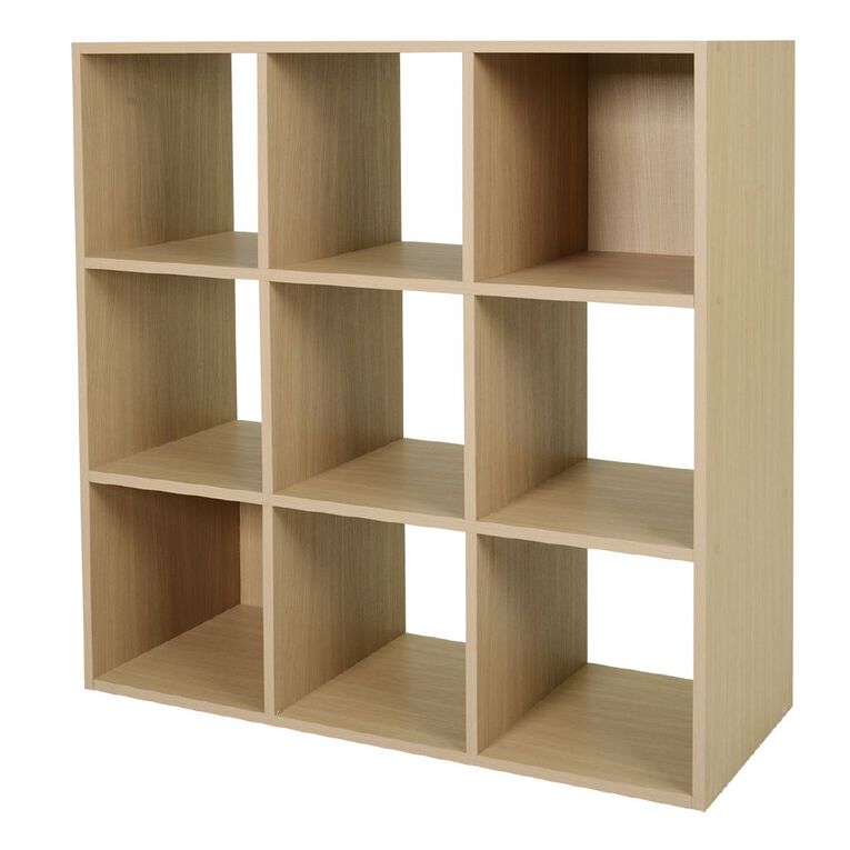Living & Co Mason 9 Cube Oak, , hi-res