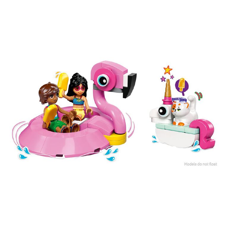 LEGO Friends Unicorn & Flamingo Pool Party 42658, , hi-res