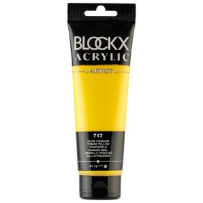 BLOCKX Acrylic Tube Primary Yellow 120ml