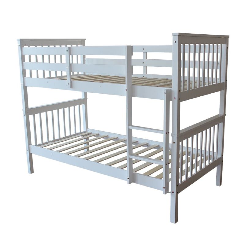Living & Co Avery Pine Bunk Bed Single, , hi-res