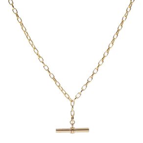 Gold Plated Bar Necklace