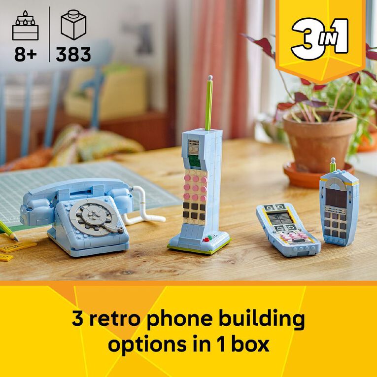 LEGO CREATOR Retro Telephone 31174, , hi-res