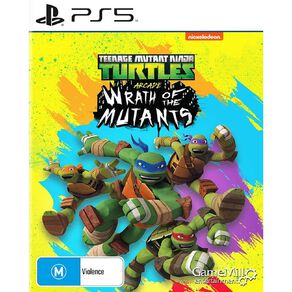 PS5 Teenage Mutant Ninja Turtles Arcade Wrath of the Mutants