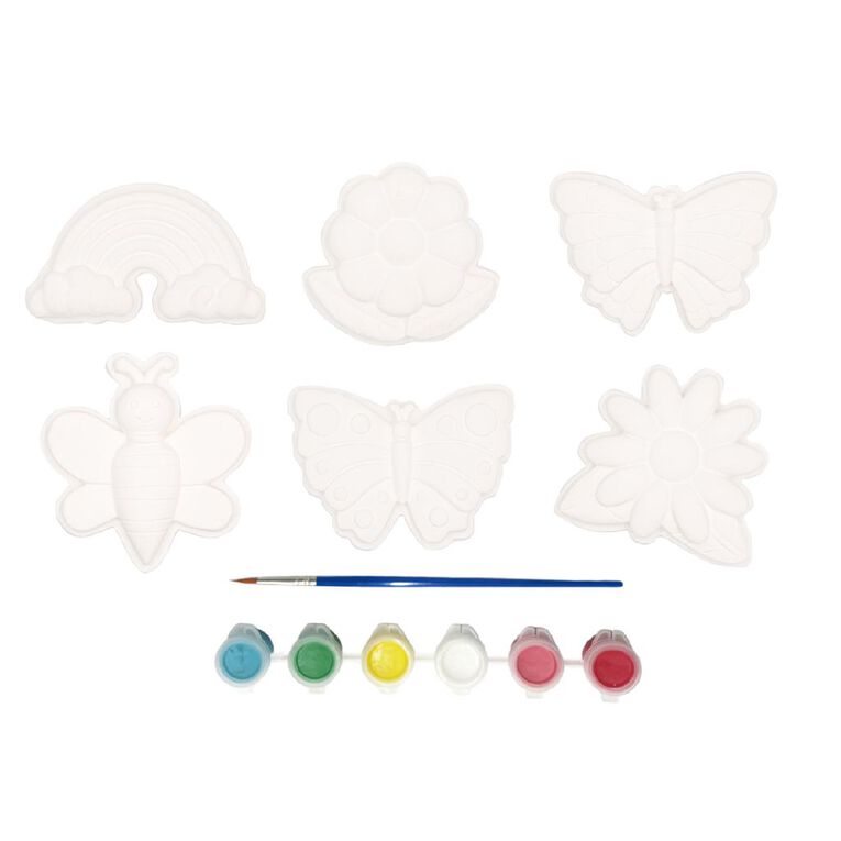 Uniti Craft Kids Paint Your Own Plaster Magnets, , hi-res