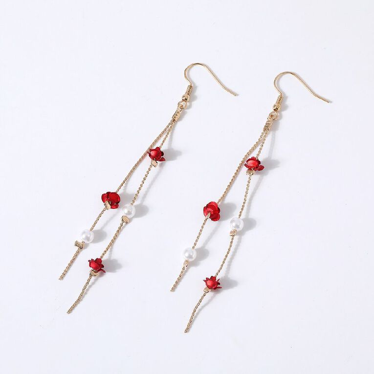 H&H Flower Earrings, , hi-res
