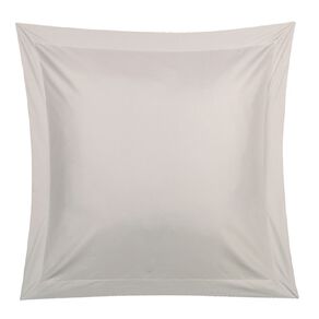 Living & Co Pillowcase Euro 250TC Grey