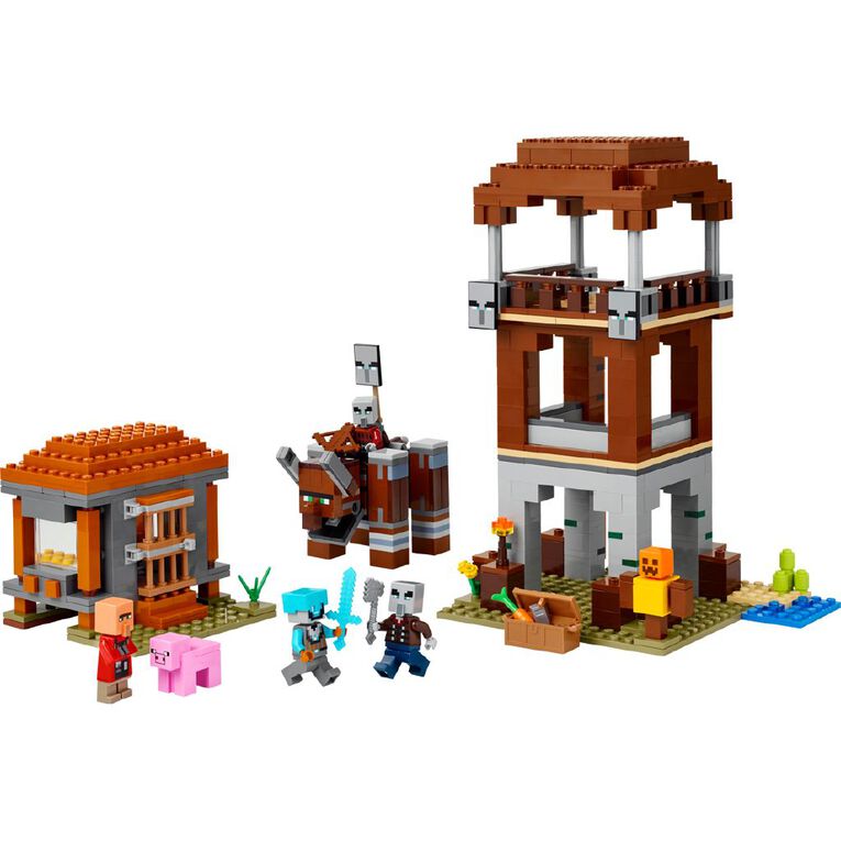 LEGO Minecraft The Pillager Outpost and Ravager 21278, , hi-res