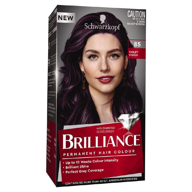 Schwarzkopf Brilliance Hair Colour Violet Vision 85, , hi-res
