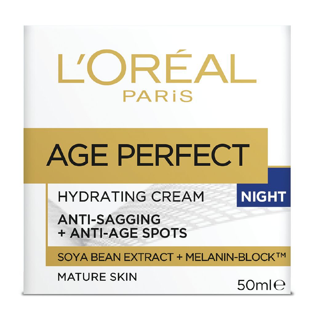 L’Oreal Age Perfect Nachtcreme – 50 Ml, Anti-Aging Pflege Für Reife Haut
