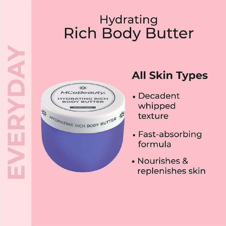 MCoBeauty Everyday Hydrating Rich Body Butter 240ml, , hi-res