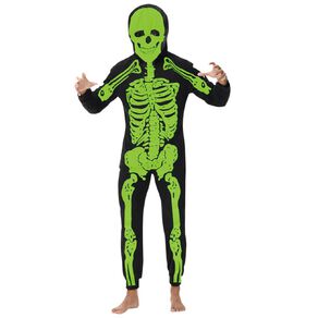 Scarehouse Glow-In-The-Dark Skeleton Costume Boys 8-10 Years